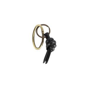 BEA MOMBAERS Modern Utility Carabiner Keychain Clip Women BLACK Keyrings